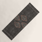Kilim in Black and Pink Yoga Mat Gallery Image 1