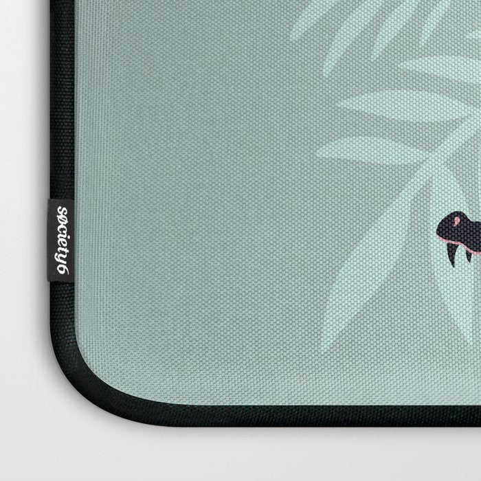 Crocodile - Mint Laptop Sleeve Gallery Image 3