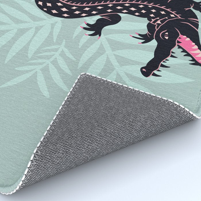 Crocodile - Mint Rug Gallery Image 4
