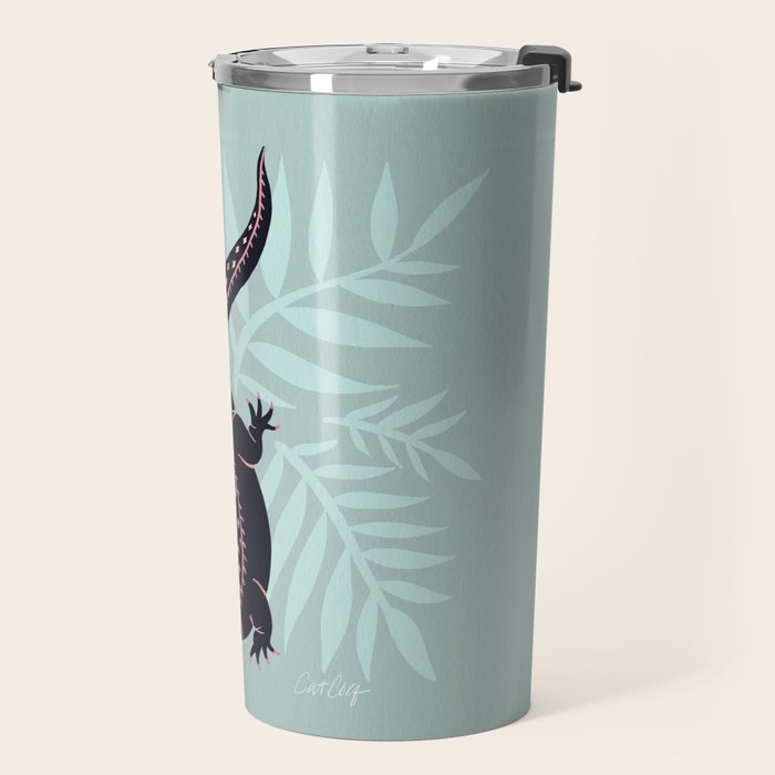 Crocodile - Mint Travel Mug Gallery Image 2