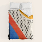 Mid Century Abstract Landscape Comforter Gallery Image 6