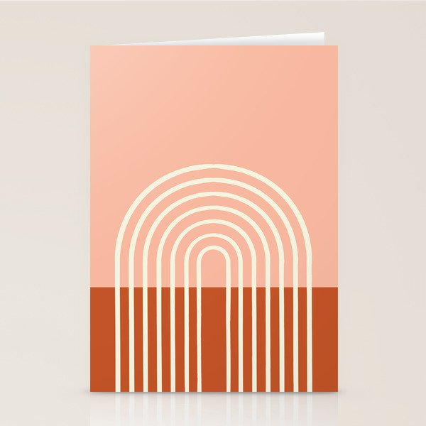 Terracota Pastel Stationery Card Gallery Image 2