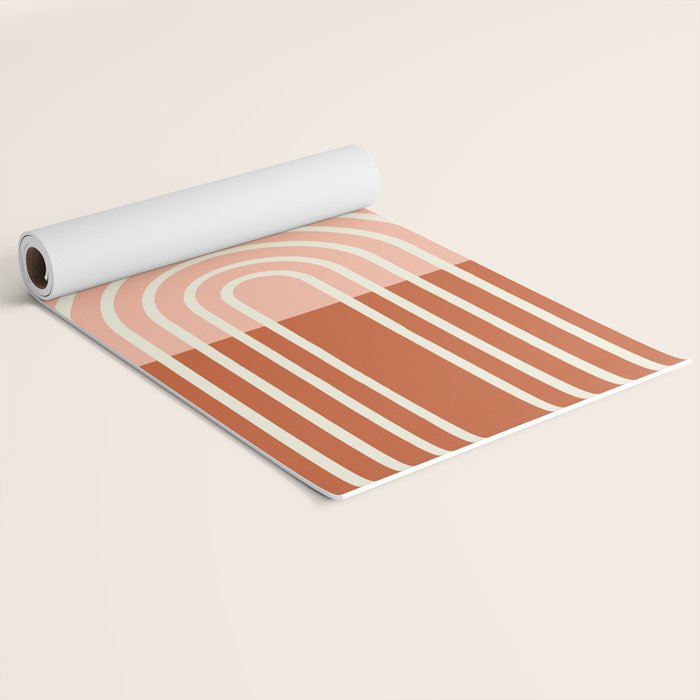 Terracota Pastel Yoga Mat Gallery Image 2