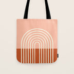 Terracota Pastel Tote Bag Gallery Image 1