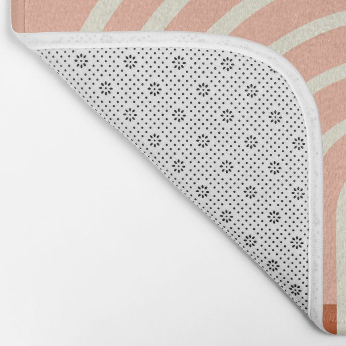 Terracota Pastel Bath Mat Gallery Image 2