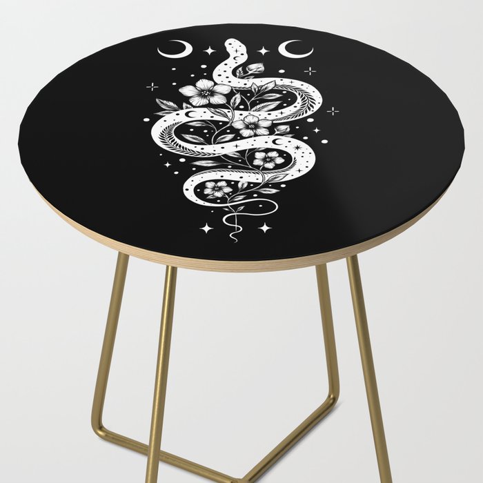 Serpent Spell-White Side Table Gallery Image 2