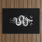 Serpent Spell-White Outdoor Rug Gallery Image 1