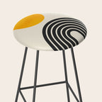 Gold Sun I: Mid-Century Modern Edition Stool Gallery Image 2