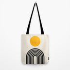 Gold Sun I: Mid-Century Modern Edition Tote Bag Gallery Image 2