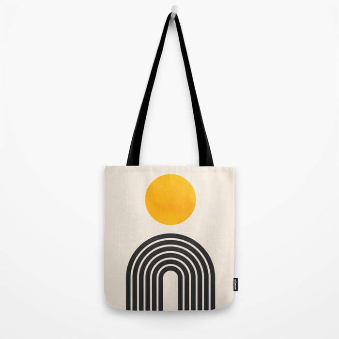 Gold Sun I: Mid-Century Modern Edition Tote Bag Gallery Image 2