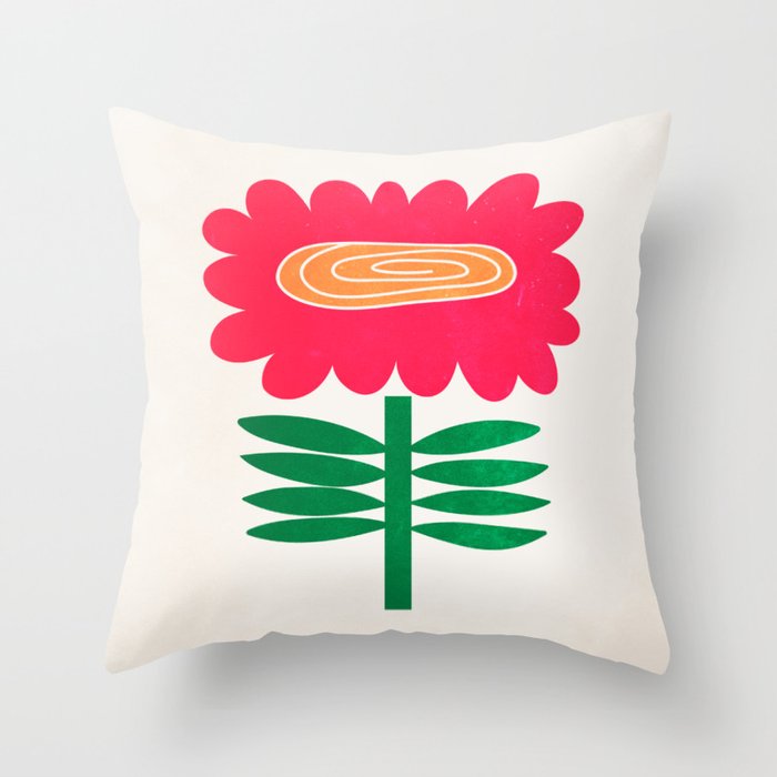 The Wildflower Throw Pillow Gallery Image 1