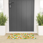 Kitchen Snacks & Apps in Orange & White Welcome Mat Gallery Image 3