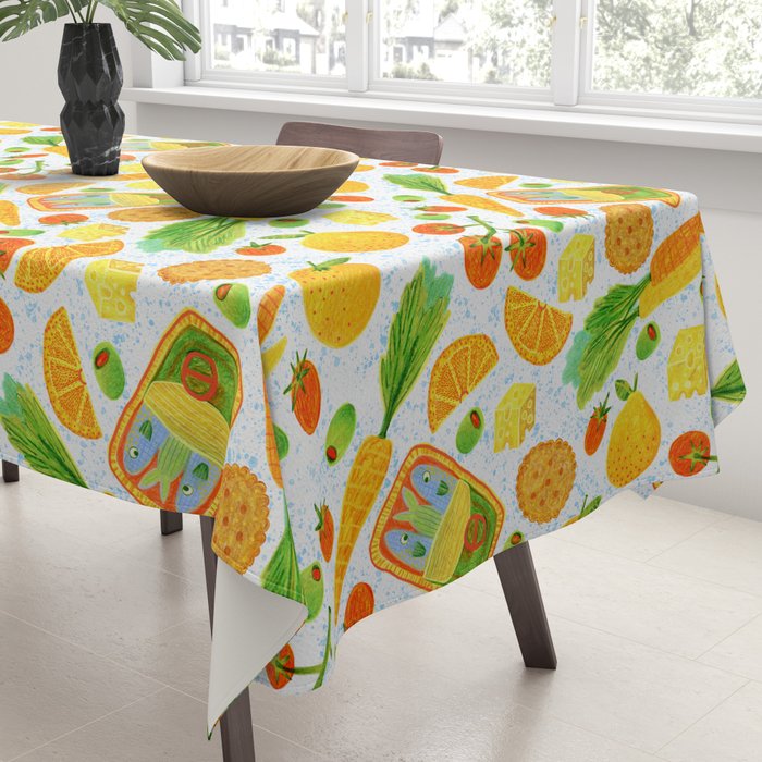 Kitchen Snacks & Apps in Orange & White Tablecloth Gallery Image 3