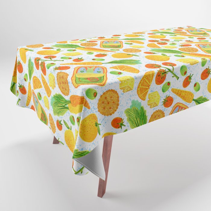 Kitchen Snacks & Apps in Orange & White Tablecloth Gallery Image 1