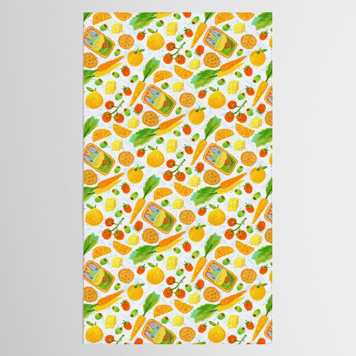Kitchen Snacks & Apps in Orange & White Tablecloth Gallery Image 2