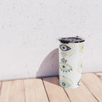 Evil Eye Collection on White Travel Mug Gallery Image 4