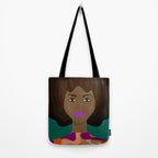 Fro melanin goddess Tote Bag Gallery Image 2