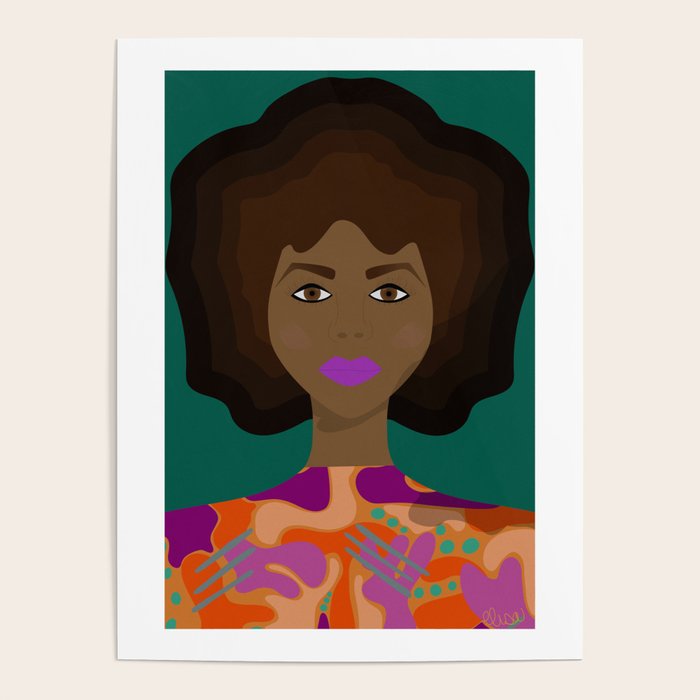 Fro melanin goddess Poster Gallery Image 4