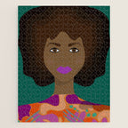 Fro melanin goddess Jigsaw Puzzle Gallery Image 1