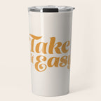 Take it Easy (Yellow Palette) Travel Mug Gallery Image 1
