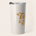 Take it Easy (Yellow Palette) Travel Mug Gallery Image 3