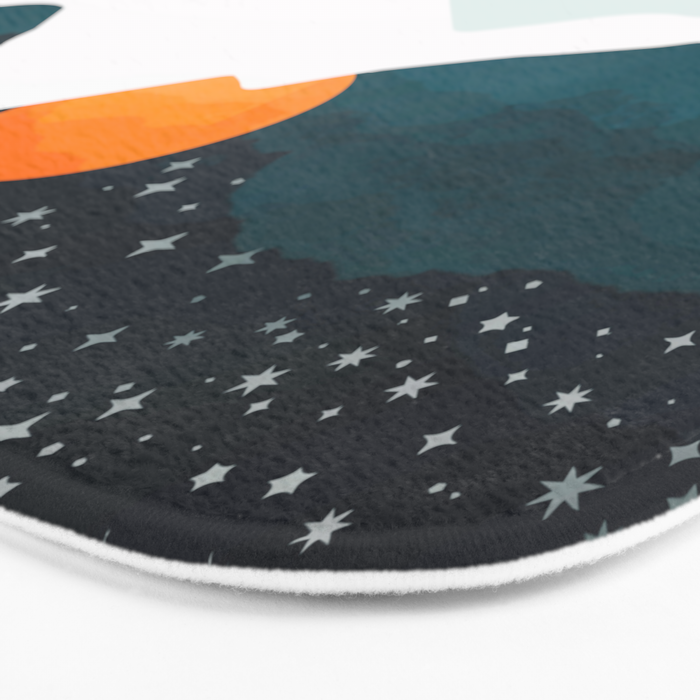Winters Night Bath Mat Gallery Image 3