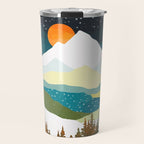 Winters Night Travel Mug Gallery Image 1