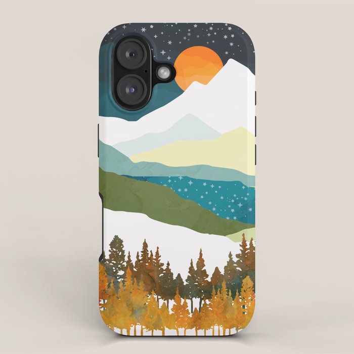 Winters Night iPhone Case Gallery Image 1