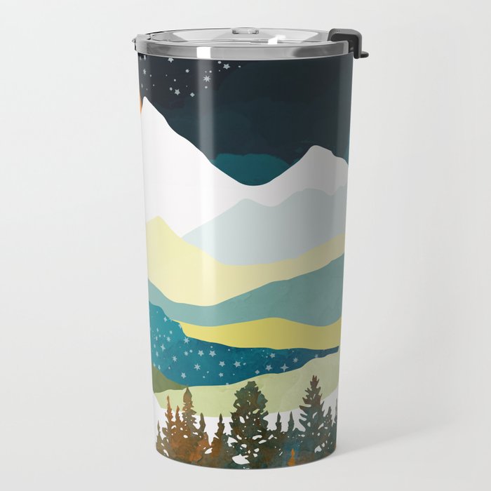 Winters Night Travel Mug Gallery Image 2