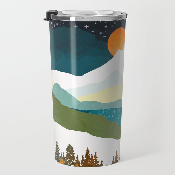 Winters Night Travel Mug Gallery Image 3