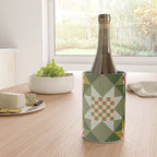 Checkerboard Quilt - Fall Colors Wine Chiller Gallery Image 4