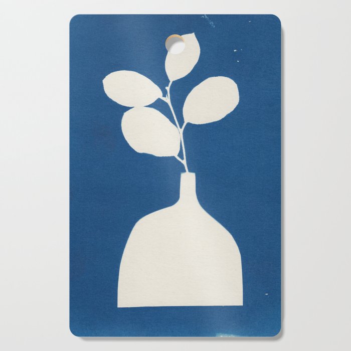 Cyanotype Still Life Studies #2 Cutting Board Gallery Image 1