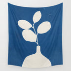 Cyanotype Still Life Studies #2 Wall Tapestry Gallery Image 4