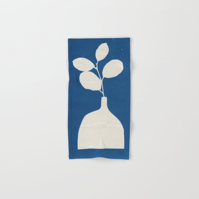 Cyanotype Still Life Studies #2 Bath Towel Gallery Image 1