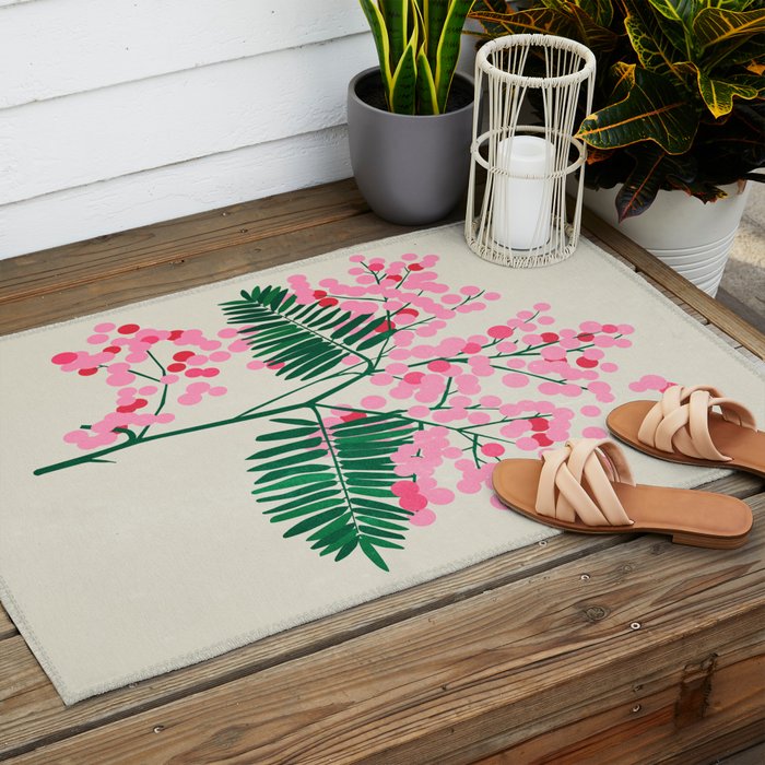 Flower Market 03: Tokyo Outdoor Rug Gallery Image 2