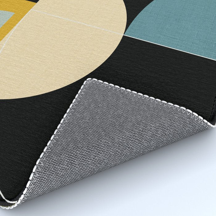 mid century geometric winter 2 Rug Gallery Image 4