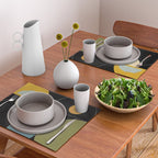 mid century geometric winter 2 Placemat Gallery Image 2
