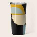 mid century geometric winter 2 Travel Mug Gallery Image 3