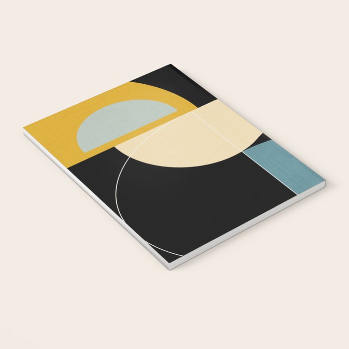 mid century geometric winter 2 Notebook Gallery Image 3