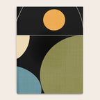 mid century geometric winter 2 Notebook Gallery Image 4
