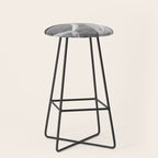 Salem witches, seance gathering of the witch black and white photograph Stool Gallery Image 1