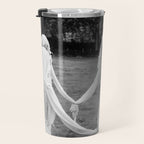 Salem witches, seance gathering of the witch black and white photograph Travel Mug Gallery Image 3
