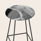Salem witches, seance gathering of the witch black and white photograph Stool Gallery Image 2