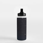 Do not  go gentle  into that  good night rage, rage against the dying of the light Water Bottle Gallery Image 2