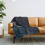 Do not  go gentle  into that  good night rage, rage against the dying of the light Throw Blanket Gallery Image 1