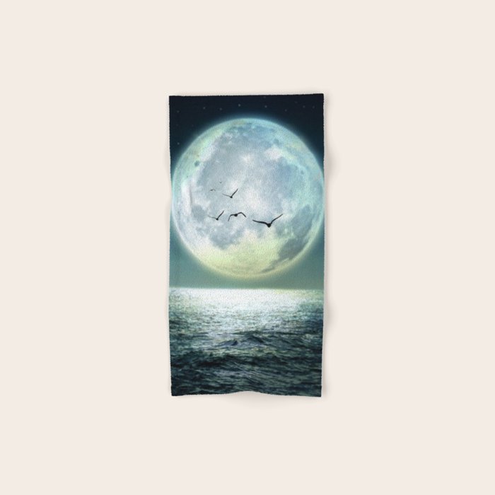 Full Moon Bath Towel Gallery Image 1
