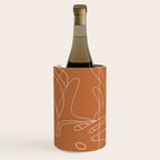 Monstera No2 Burnt Orange Wine Chiller Gallery Image 3