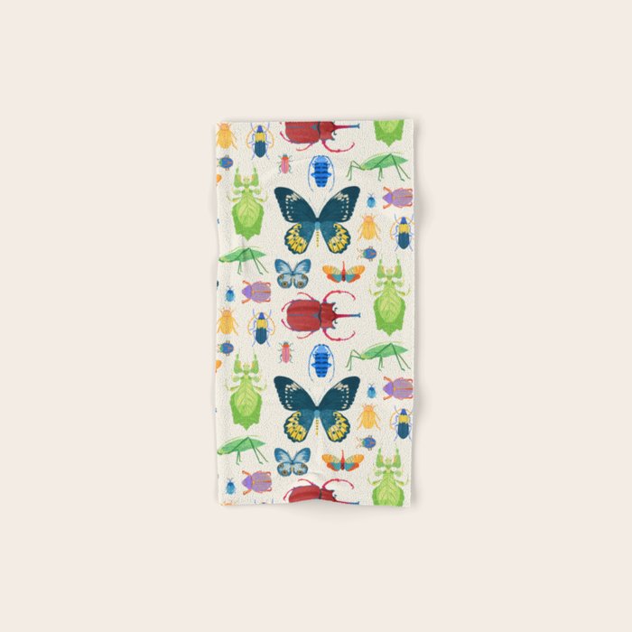 Interesting Insects Bath Towel Gallery Image 1