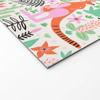 Kangaroo Cute Australian Animal Pattern Welcome Mat Gallery Image 2