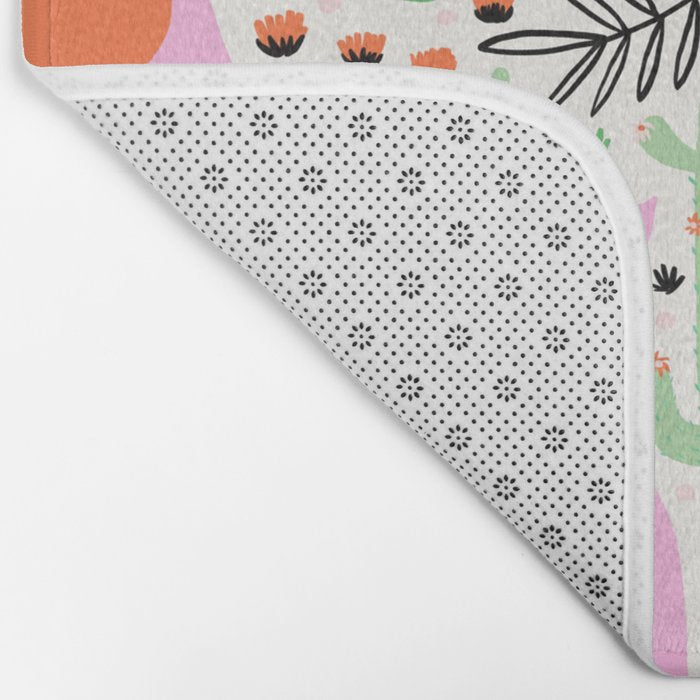 Kangaroo Cute Australian Animal Pattern Bath Mat Gallery Image 2